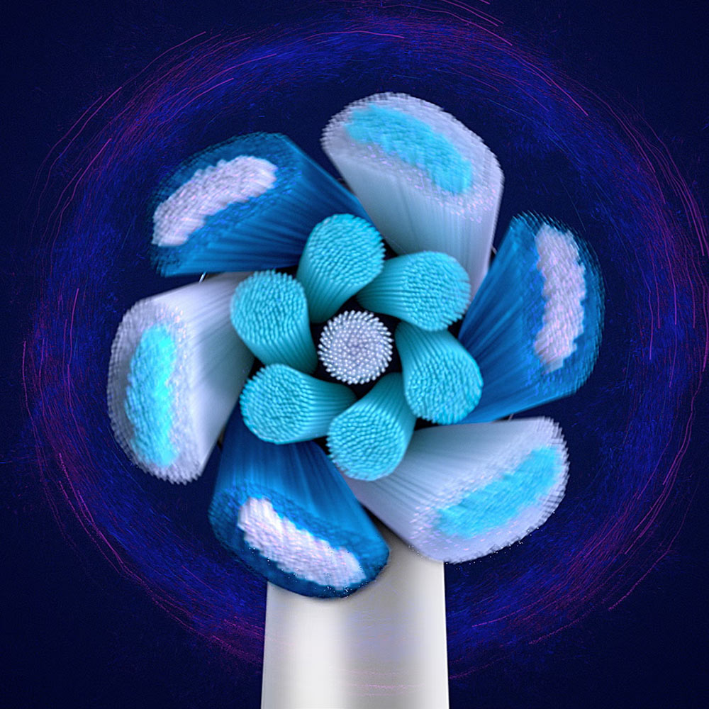 Oral-B iO Ultimative Reinigung Aufsteckbürsten für elektrische Zahnbürste 6 Stück