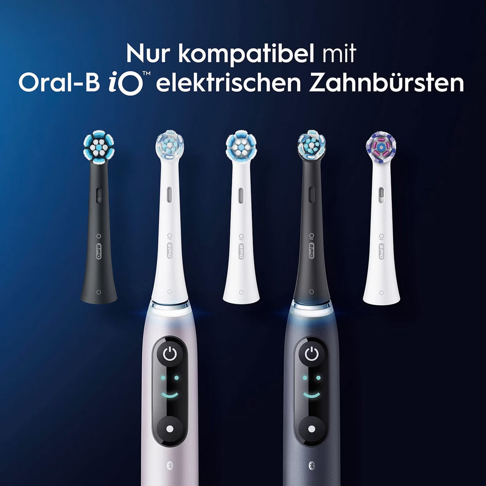 Oral-B iO Ultimative Reinigung Aufsteckbürsten für elektrische Zahnbürste 6 Stück