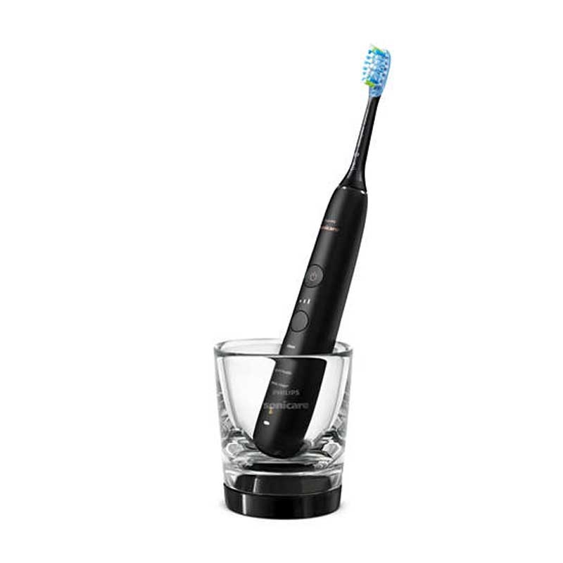 Philips Sonicare DiamondClean 9000 Elektrische Zahnbürste HX9911/09 schwarz