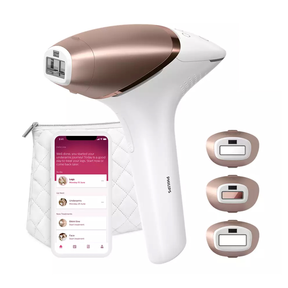 Lumea IPL 9000 Series
IPL Haarentfernungsgerät mit SenseIQ