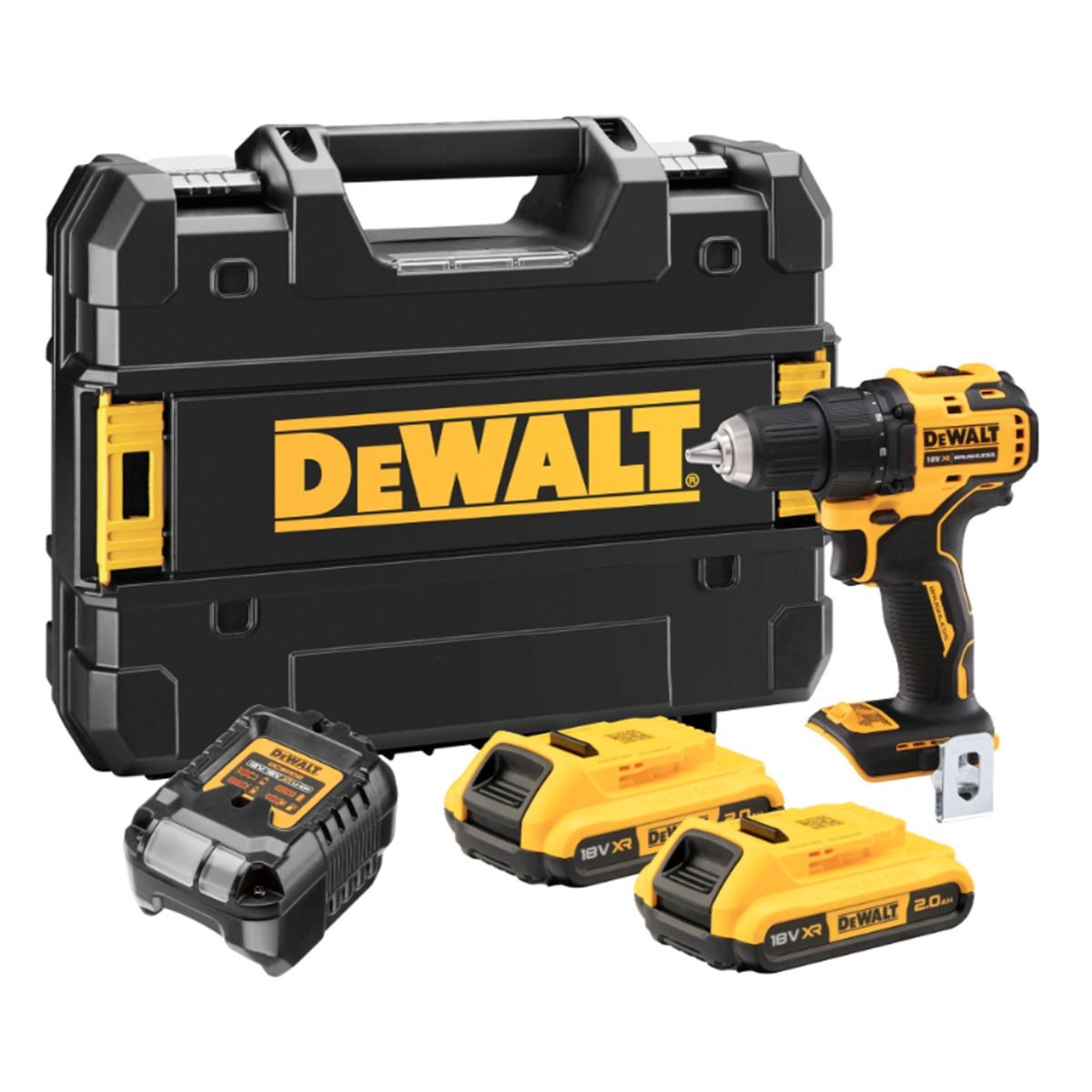DeWalt DCD708D2T-QW Akku-Bohrschrauber 18V, 2 Ah