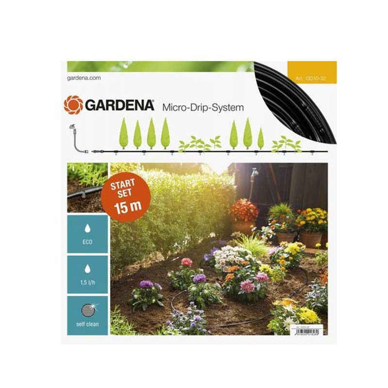 GARDENA 13010-20 Micro-Drip-System Start-Set Pflanzreihen S
