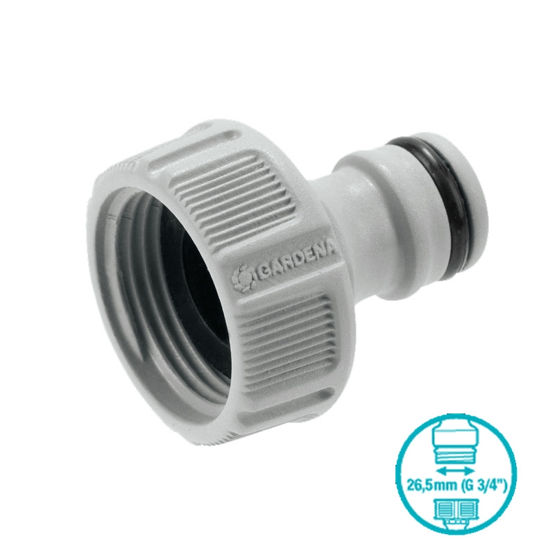 GARDENA 18221-20 Hahnverbinder 26,5mm (G 3/4
