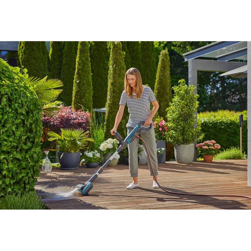 GARDENA 14841-55 Akku-Multi-Reiniger AquaBrush Patio 03/18V P4A solo