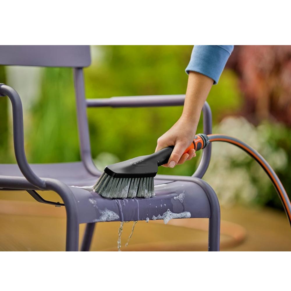 GARDENA 18860-20 Cleansystem Wasch-Set mit Handbürste S soft