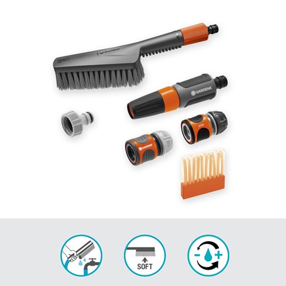 GARDENA 18862-20 Cleansystem Grundausstattung S soft
