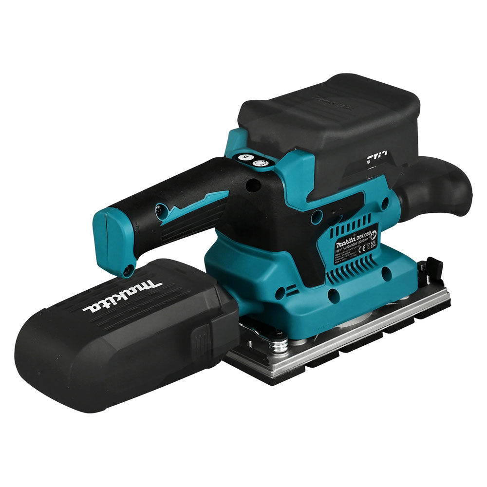 Makita DBO380Z Akku-Schwingschleifer 18V (ohne Akku, ohne Ladegerät)