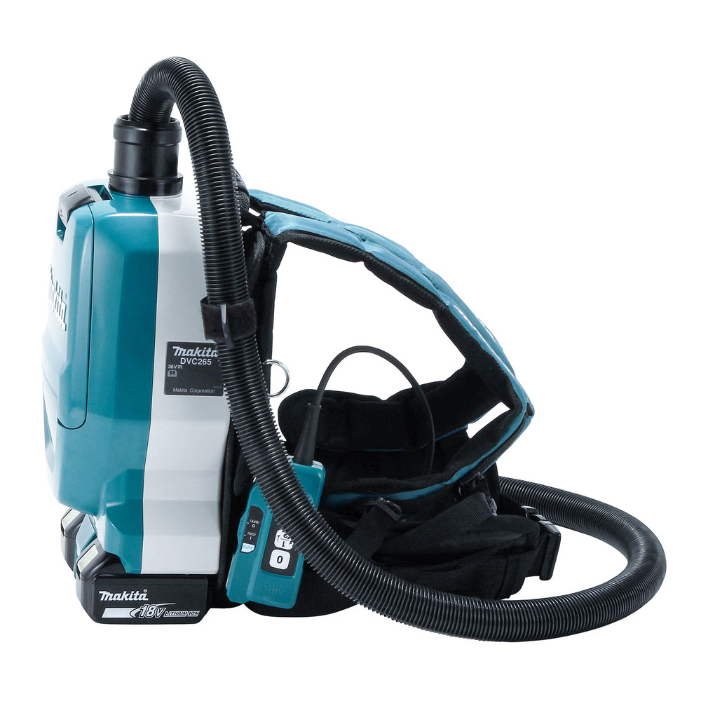 Makita DVC265ZXU Akku-Rucksack-Staubsauger (2.Wahl)