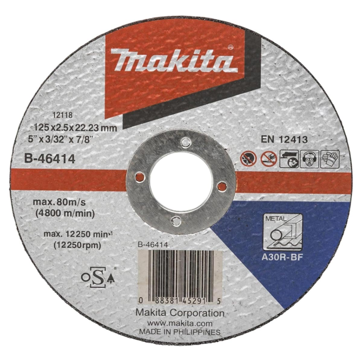 Makita B-46414 Trennscheibe Stahl 125x2,5mm