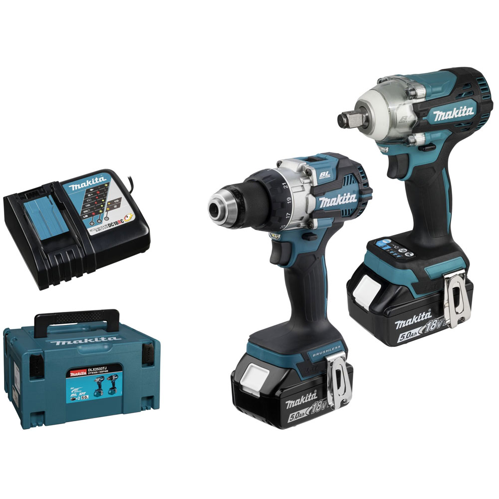 Makita DLX2533TJ Akku-Kombo-Kit