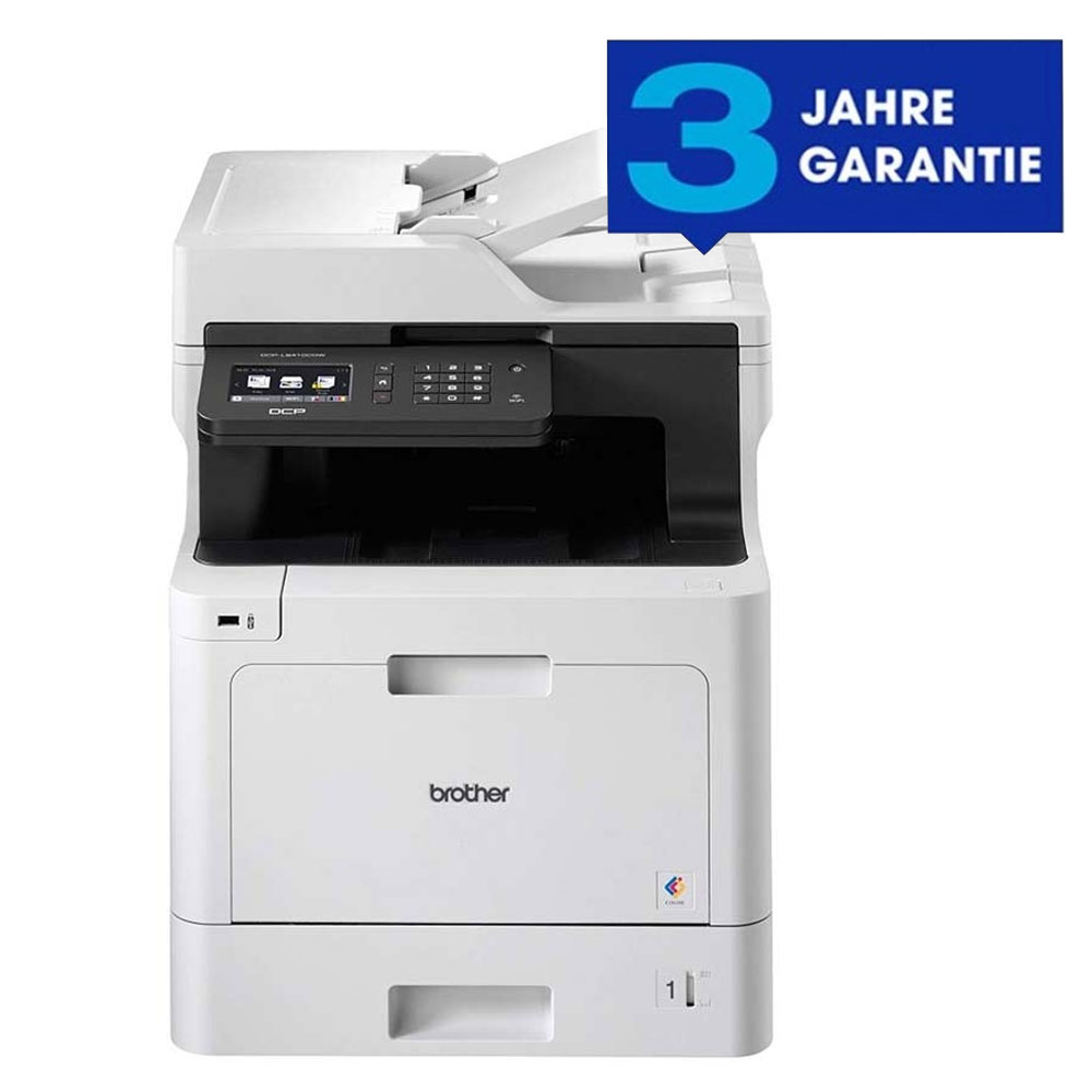 Brother DCP-L8410CDW 3-in-1 Farblaser Multifunktionsgerät