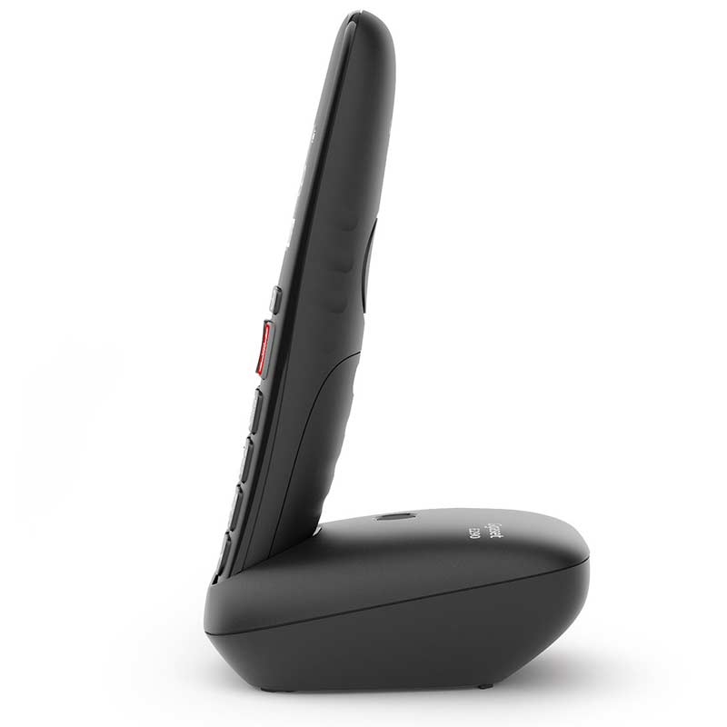 Gigaset E290HX Schnurlostelefon schwarz