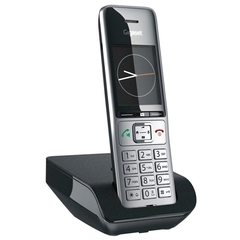 Gigaset Comfort 500 Schnurlostelefon Black-Chrome