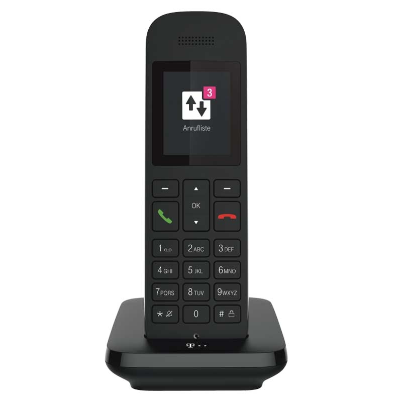 Telekom Sinus 12 Schnurlostelefon schwarz