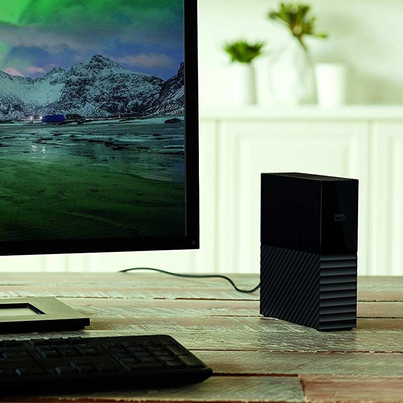 Western Digital 4TB USB 3.0 My Book ext. Festplatte schwarz