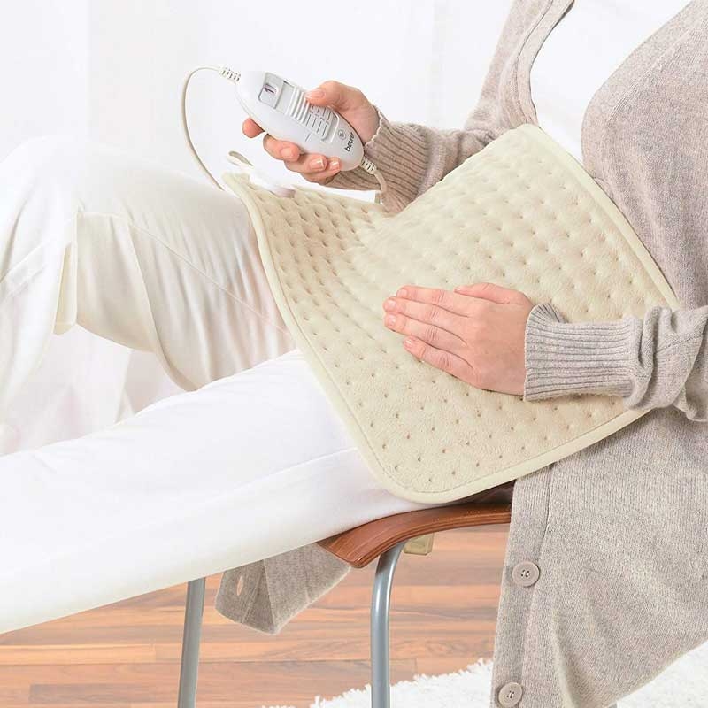 Beurer HK 45 Cosy Heizkissen, 44 x 33cm, 100 Watt, beige
