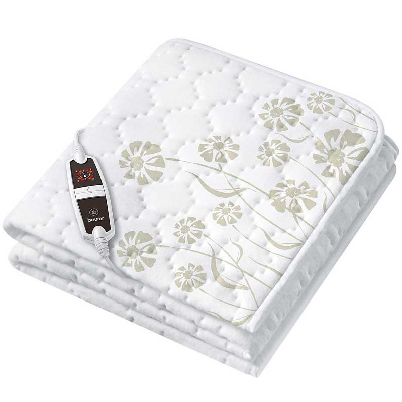 Beurer UB 60 Heizdecke, Wärmeunterbett, 150 x 80 cm, 60 Watt, weiß