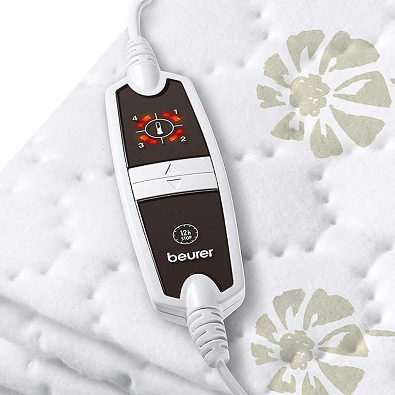 Beurer UB 60 Heizdecke, Wärmeunterbett, 150 x 80 cm, 60 Watt, weiß