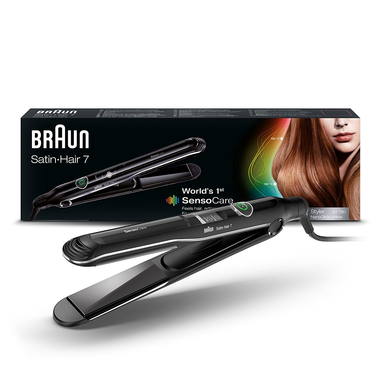Braun Satin Hair 7 SensoCare Styler Glätteisen ST780 Ausstellungsgerät