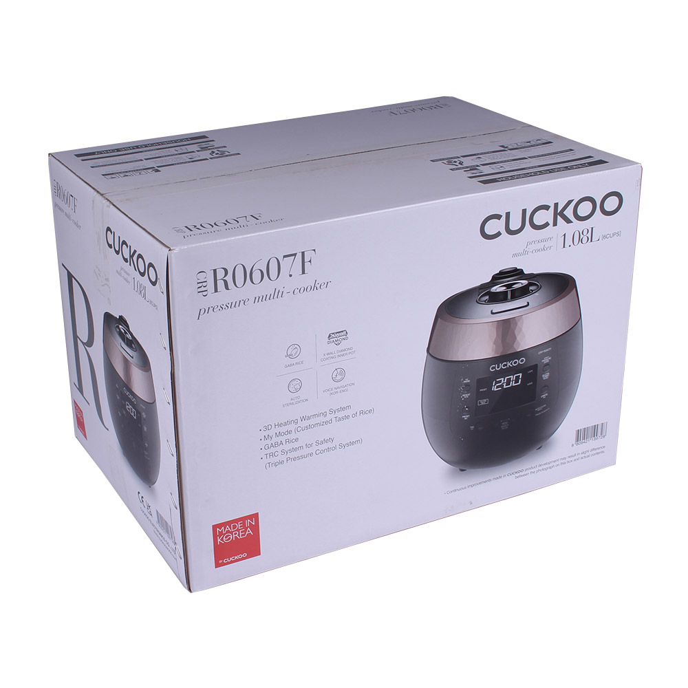 Cuckoo CRP-R0607F Reiskocher braun/schwarz