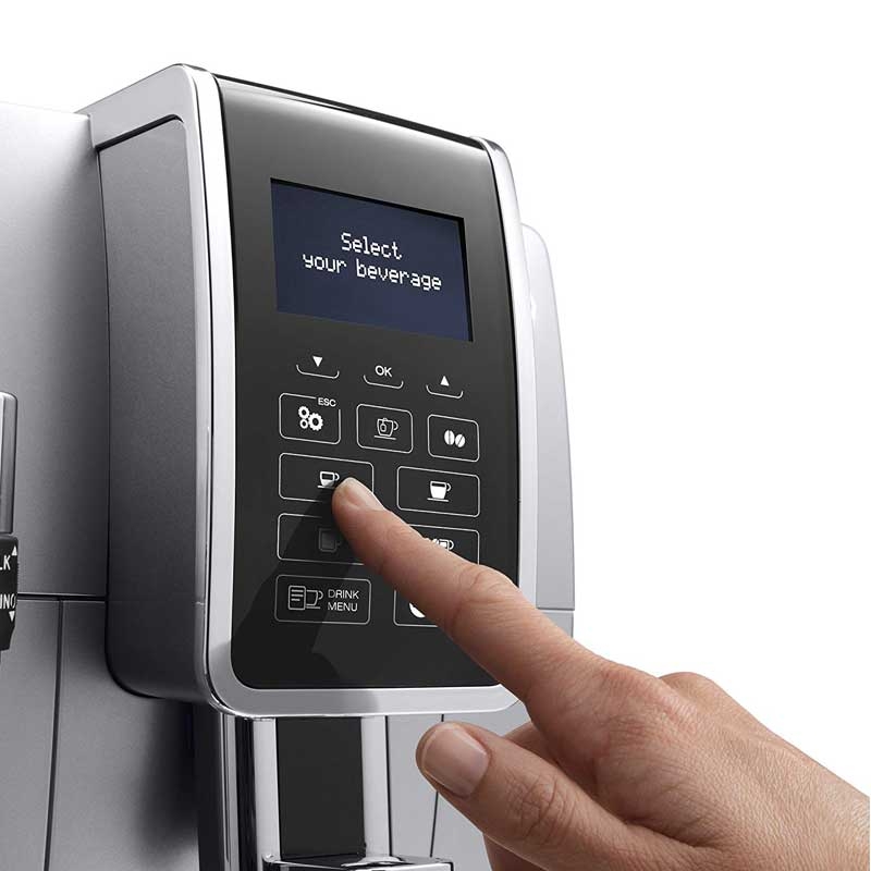 De'Longhi Dinamica ECAM 350.35.SB Kaffeevollautomat silber