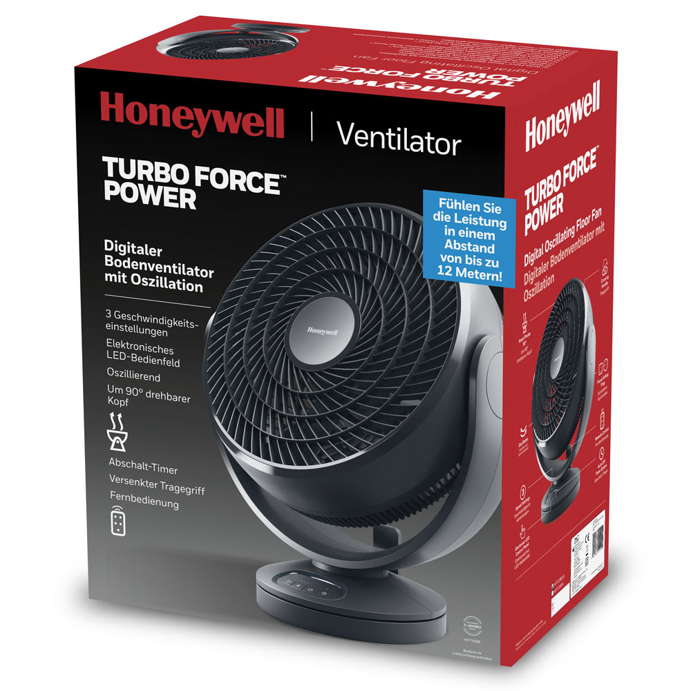 Honeywell HF715BE4 Tischventilator schwarz