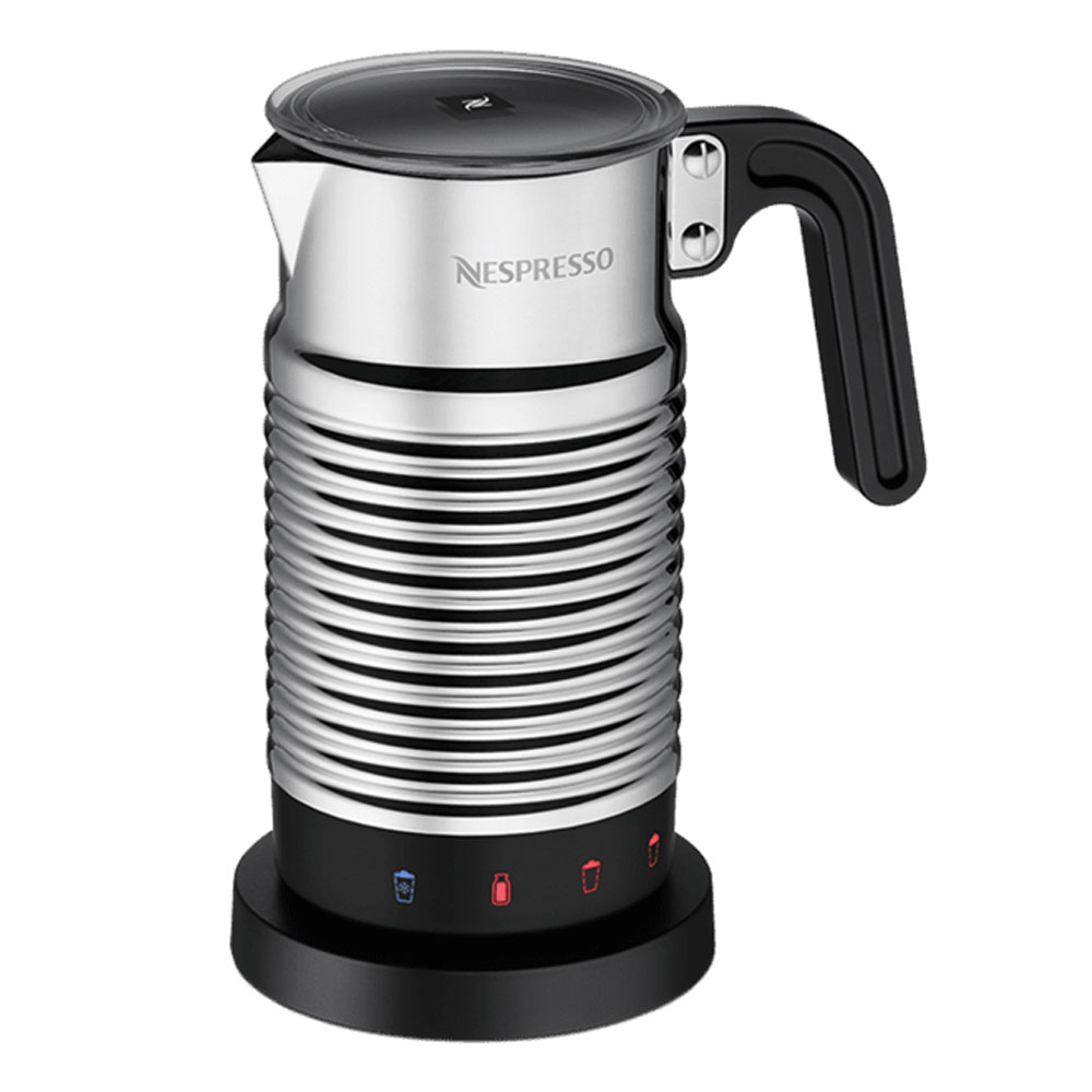 Krups Nespresso Aeroccino 4 Milchaufschäumer silber