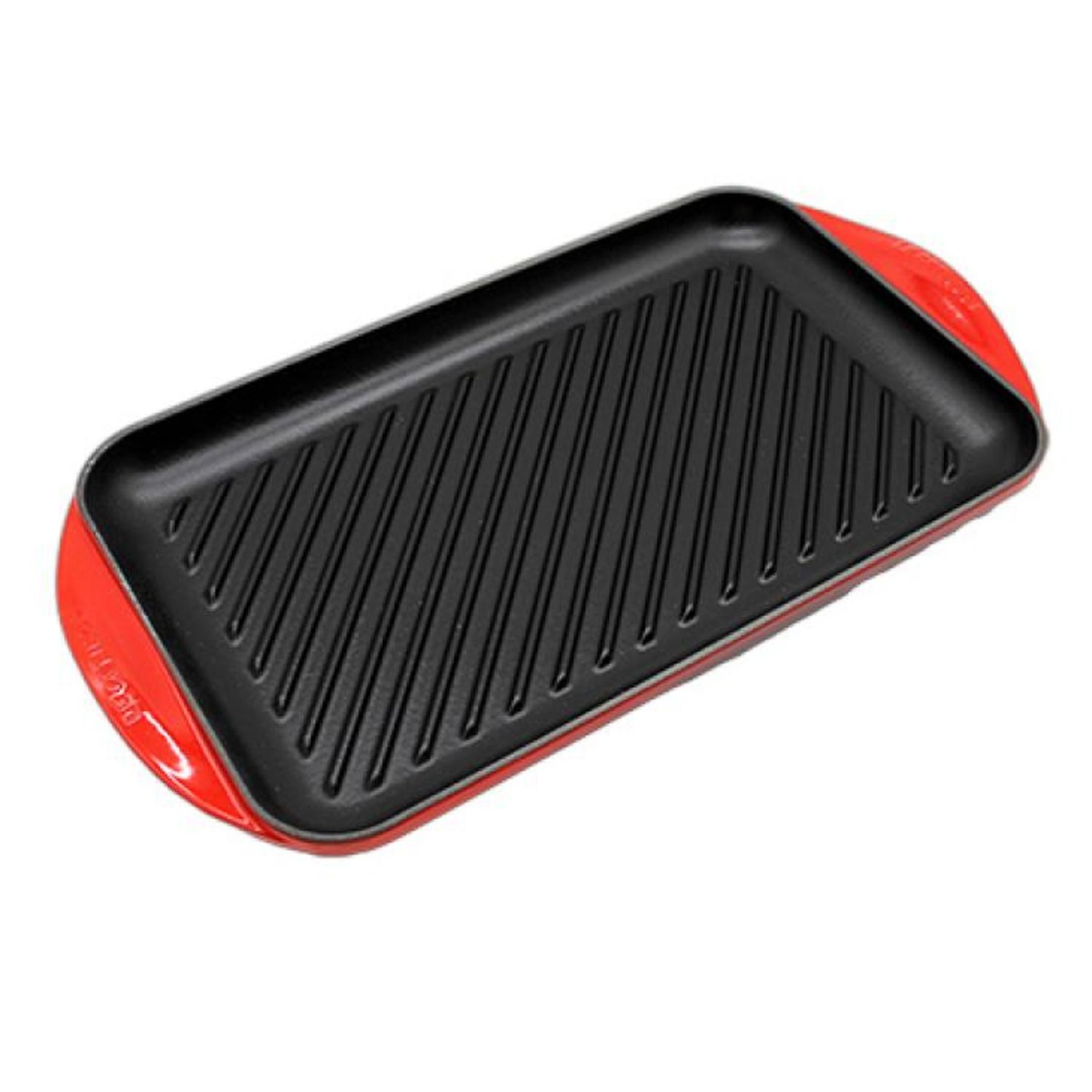 Le Creuset Grillplatte extragroß kirschrot