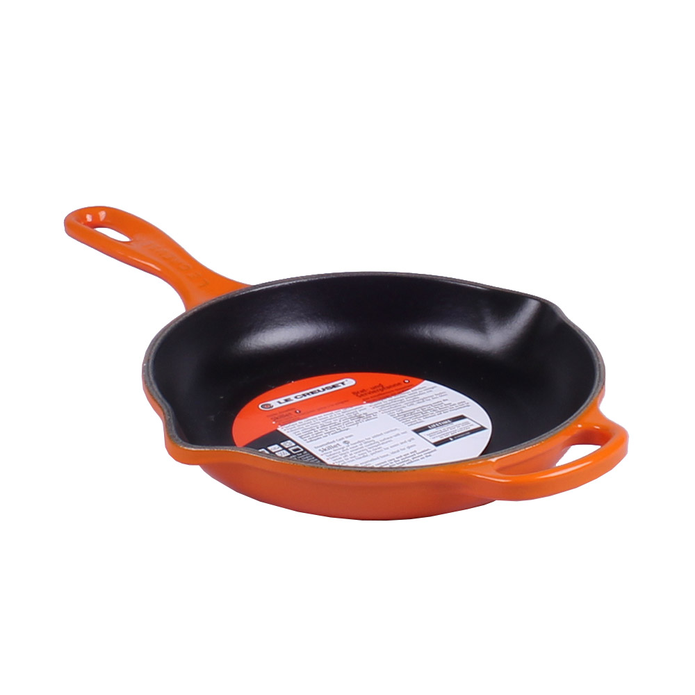 Le Creuset Signature Brat- und Servierpfanne 20 cm Guss ofenrot