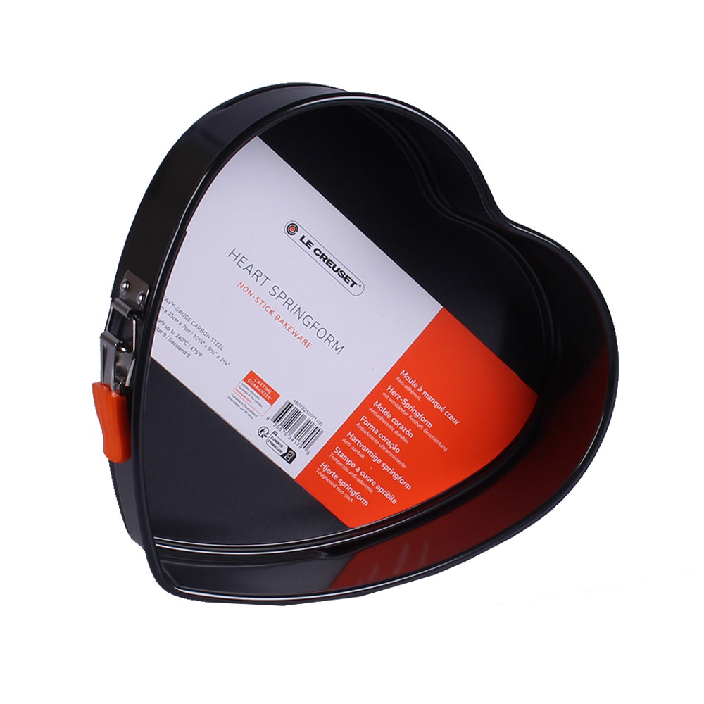 Le Creuset Herzspringform schwarz