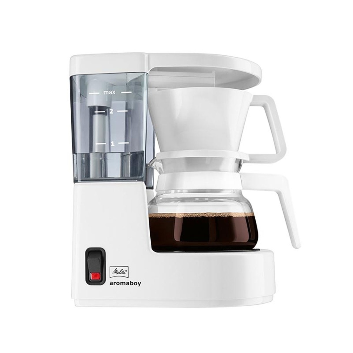 Melitta Aromaboy Filterkaffeemaschine weiß