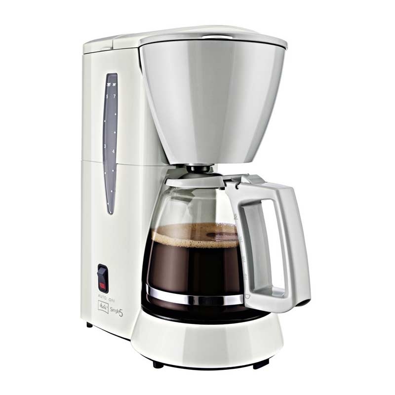 Melitta Single5 M 720-1/2 Filterkaffeemaschine weiß/grau