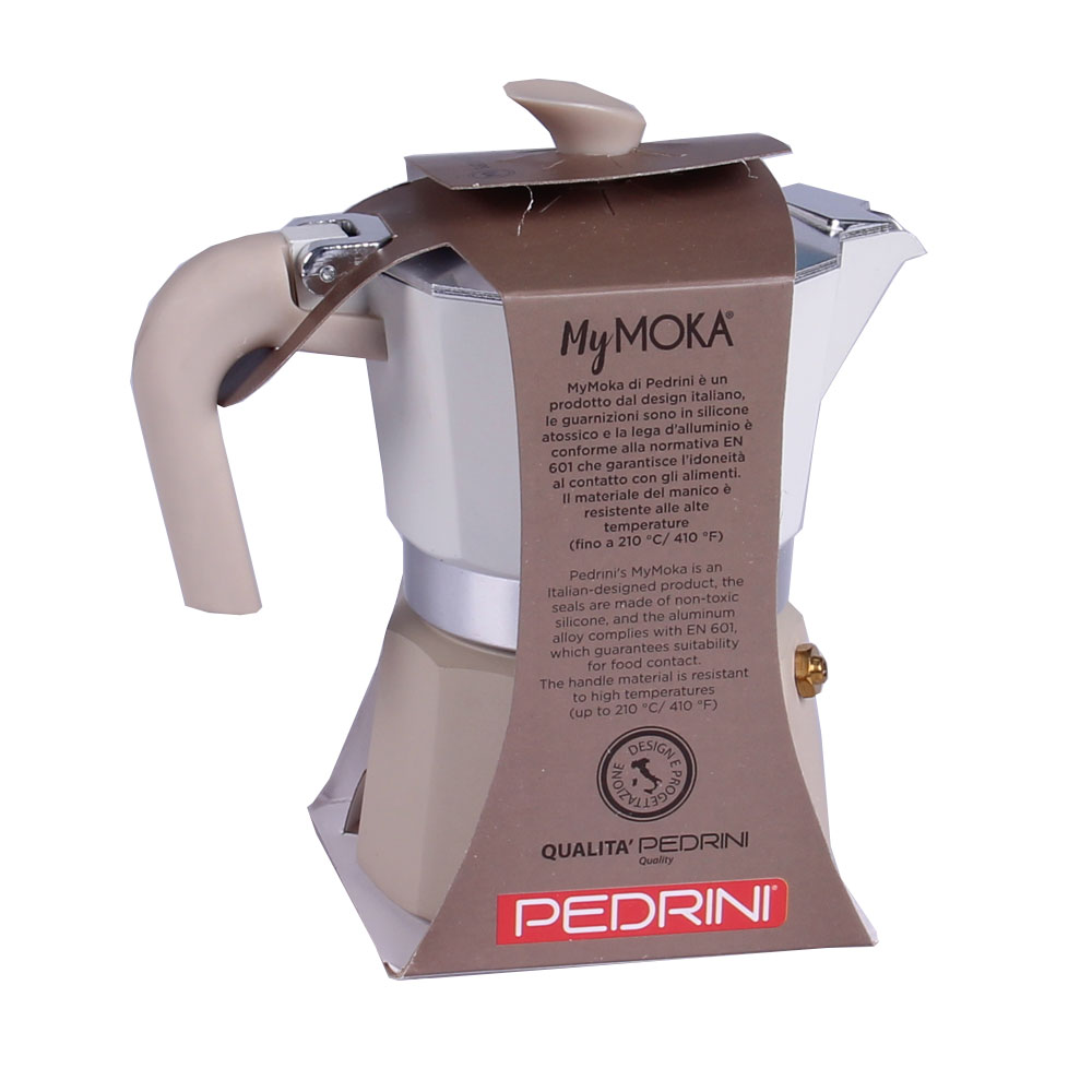 Pedrini Coffee Maker 3 Tassen Painted Aluminum Color 2025