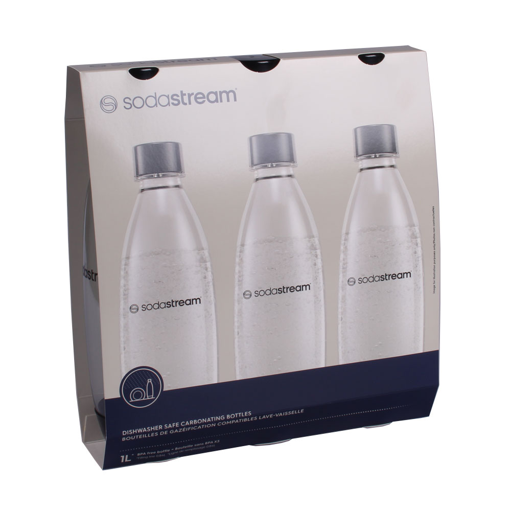 SodaStream PET-Flasche Source (3 x 1 L)