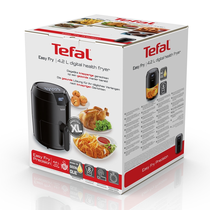 TEFAL Easy Fry Precision EY401815 Heißluft-Fritteuse