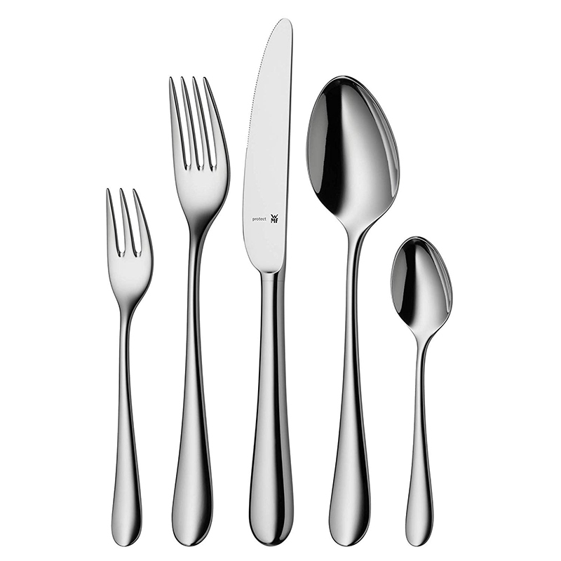 WMF Merit Besteckset 66-teilig mit Servierbesteck für 12 Personen