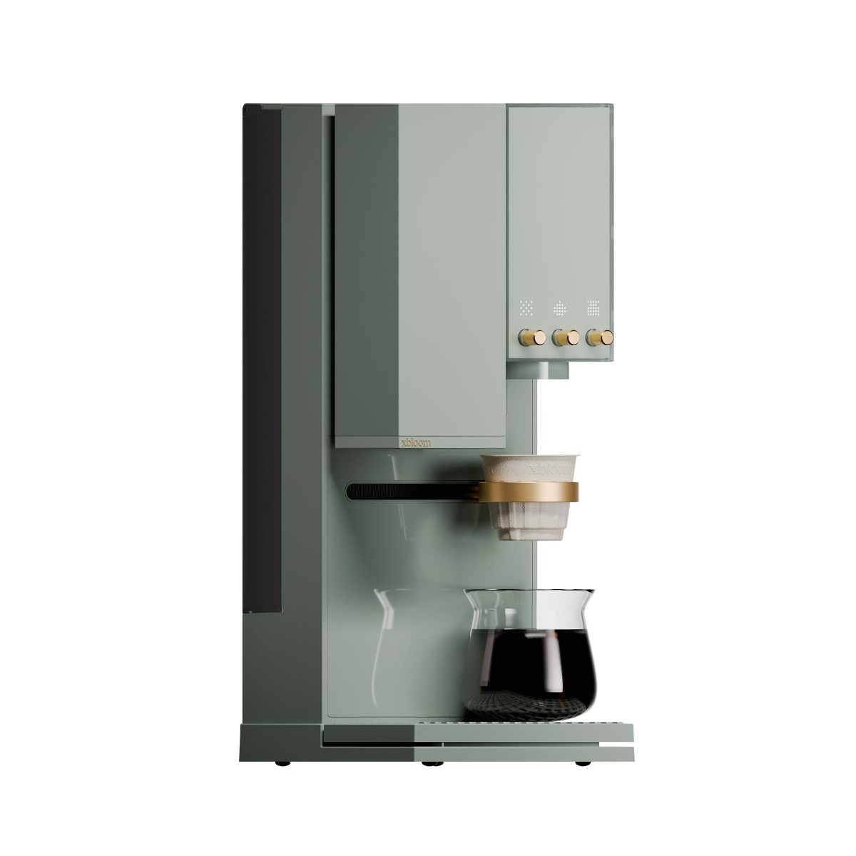 xBloom Studio Kaffeevollautomat sage green x gold