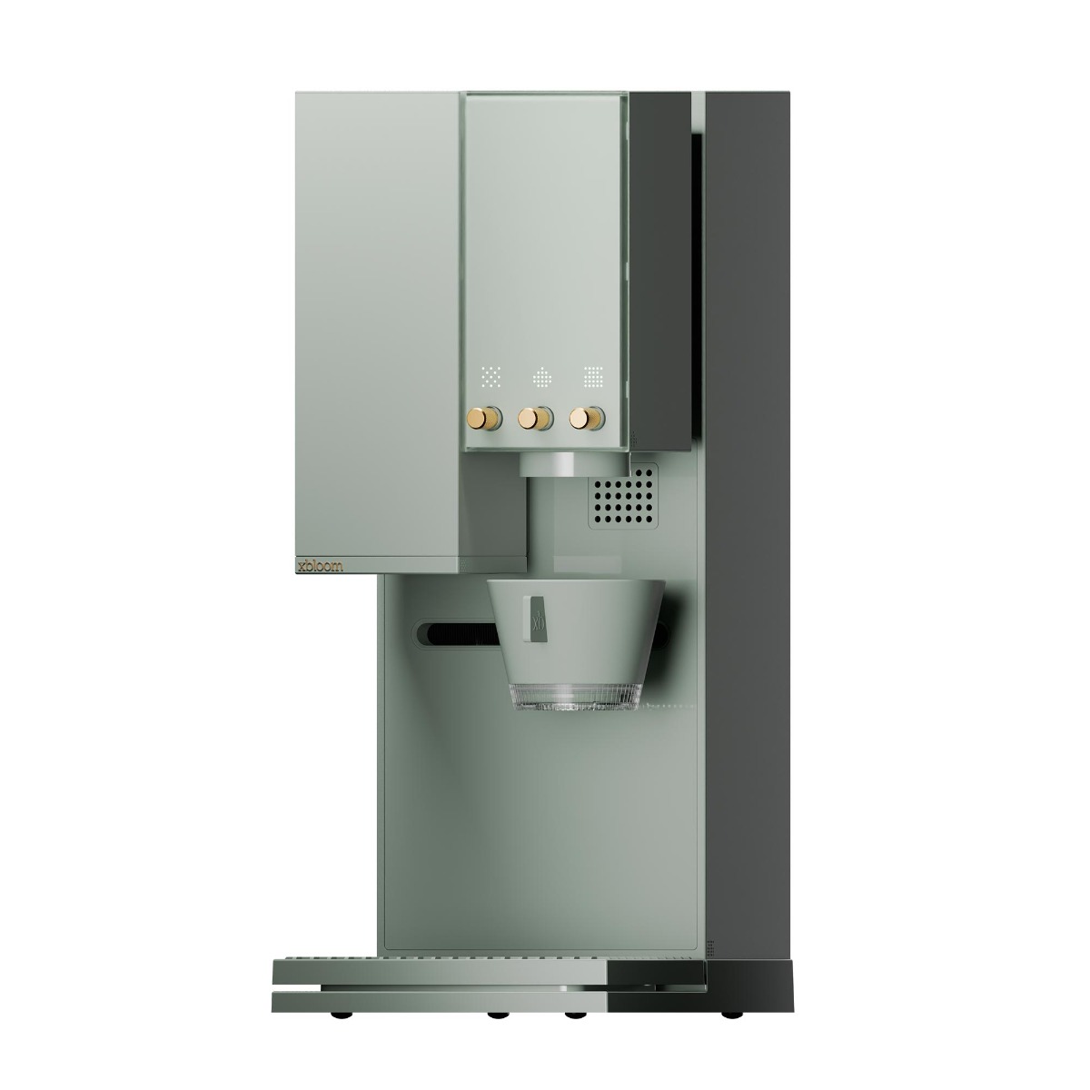 xBloom Studio Kaffeevollautomat sage green x gold