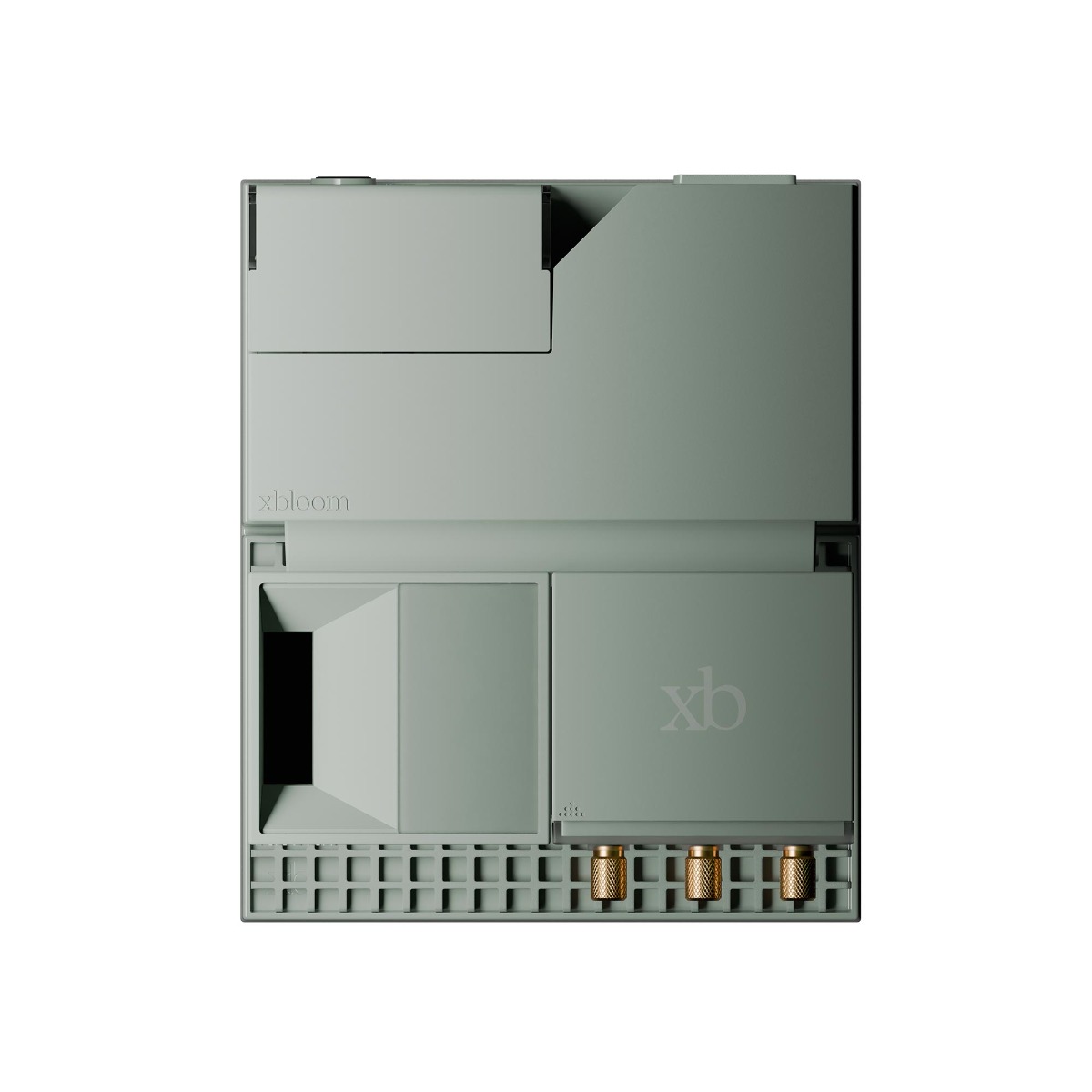 xBloom Studio Kaffeevollautomat sage green x gold