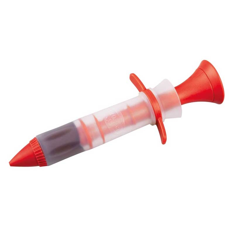 Dr. Oetker Silikon-Dekorierstift inkl. 2 Tüllen und Ständer