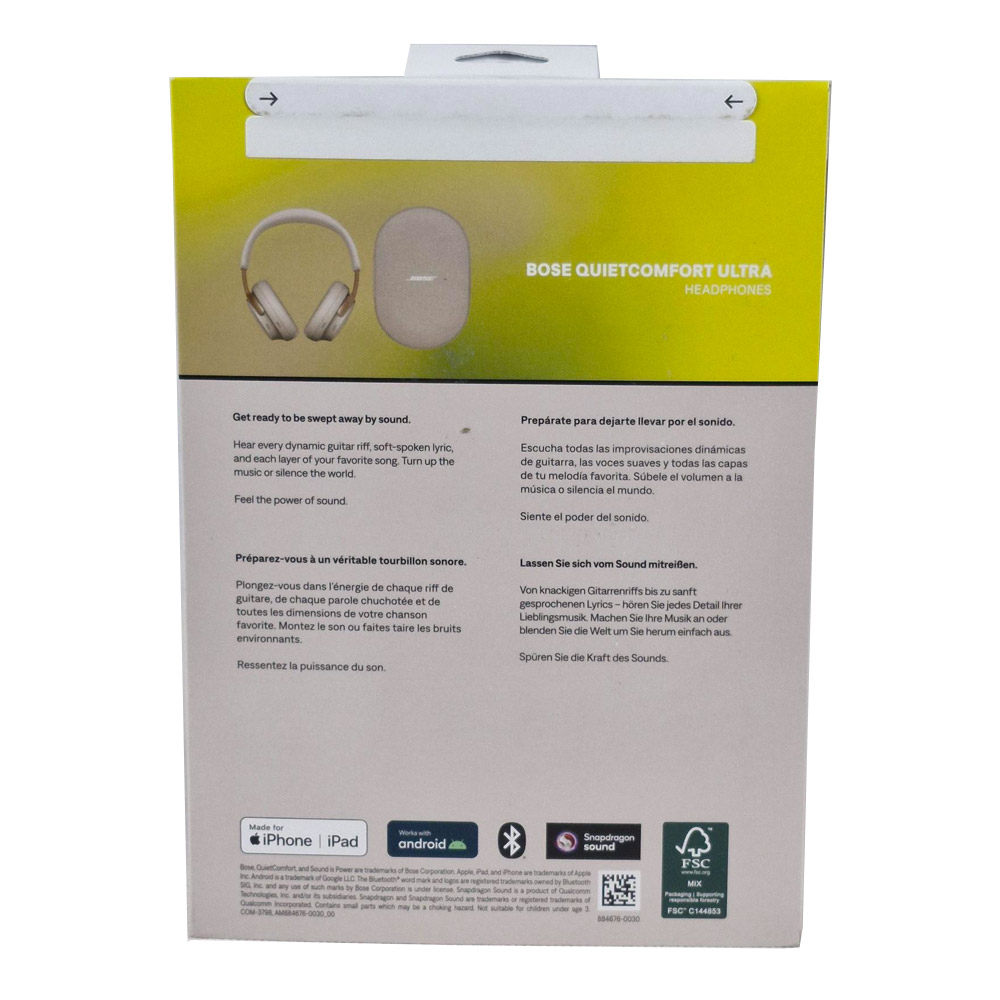 Bose QuietComfort Ultra Over-Ear-Kopfhörer sandstein Limited Edition (2.Wahl)