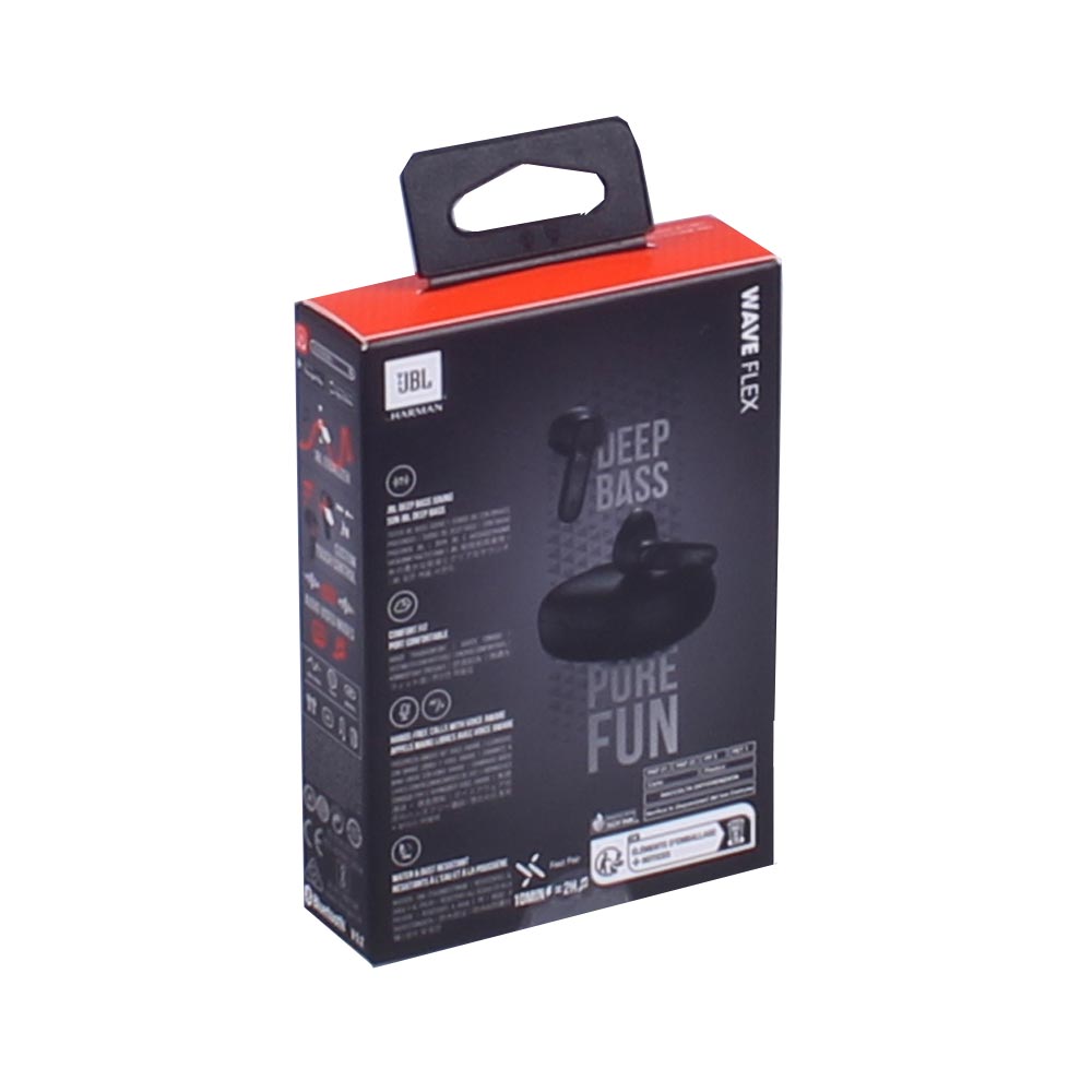 JBL Wave Flex kabellose In-Ear Ohrhörer schwarz