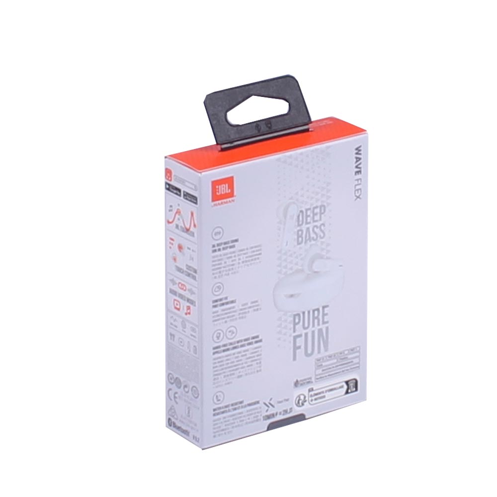 JBL Wave Flex kabellose In-Ear Ohrhörer weiß