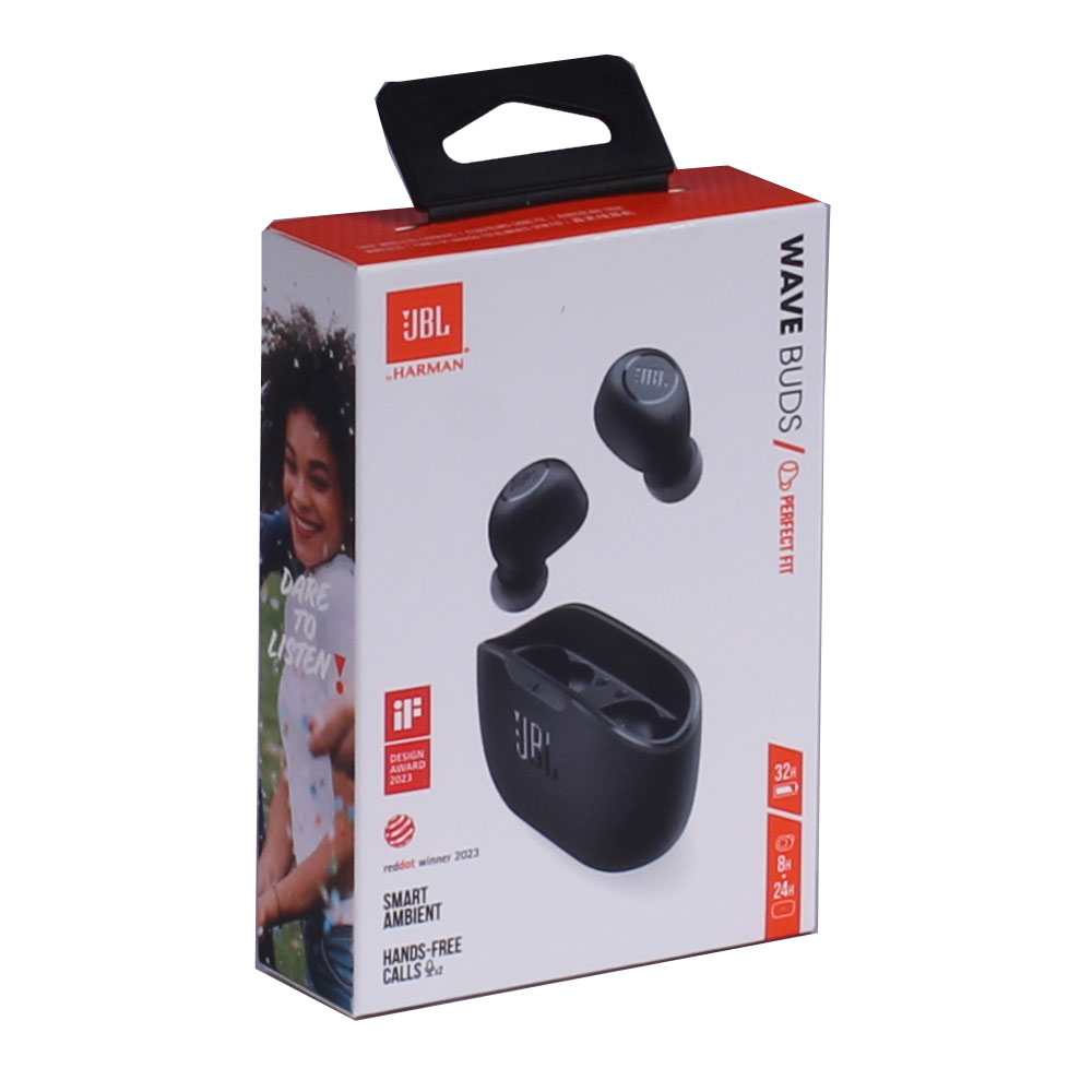JBL Wave Buds kabellose In-Ear Ohrhörer schwarz