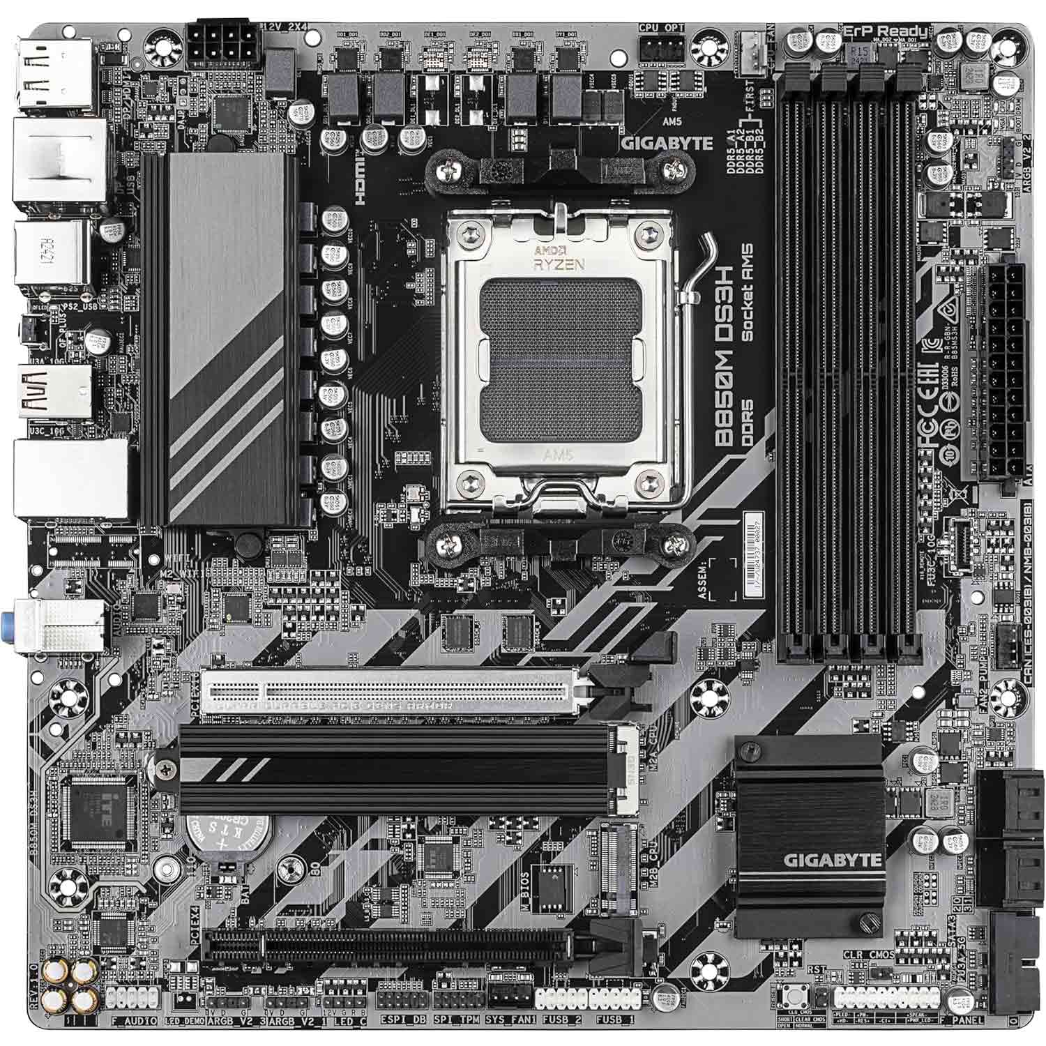 Gigabyte B850M DS3H AM5 mATX Mainboard