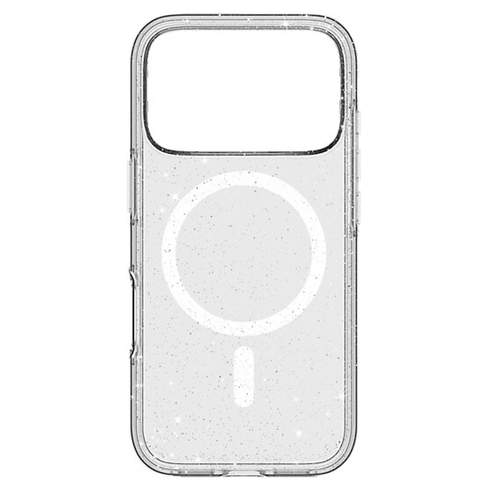 Hama Cover "Mag Glitter" für Apple iPhone 17 Pro, Transparent