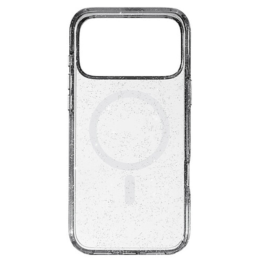 Hama Cover "Mag Glitter" für Apple iPhone 17 Pro Max, Transparent