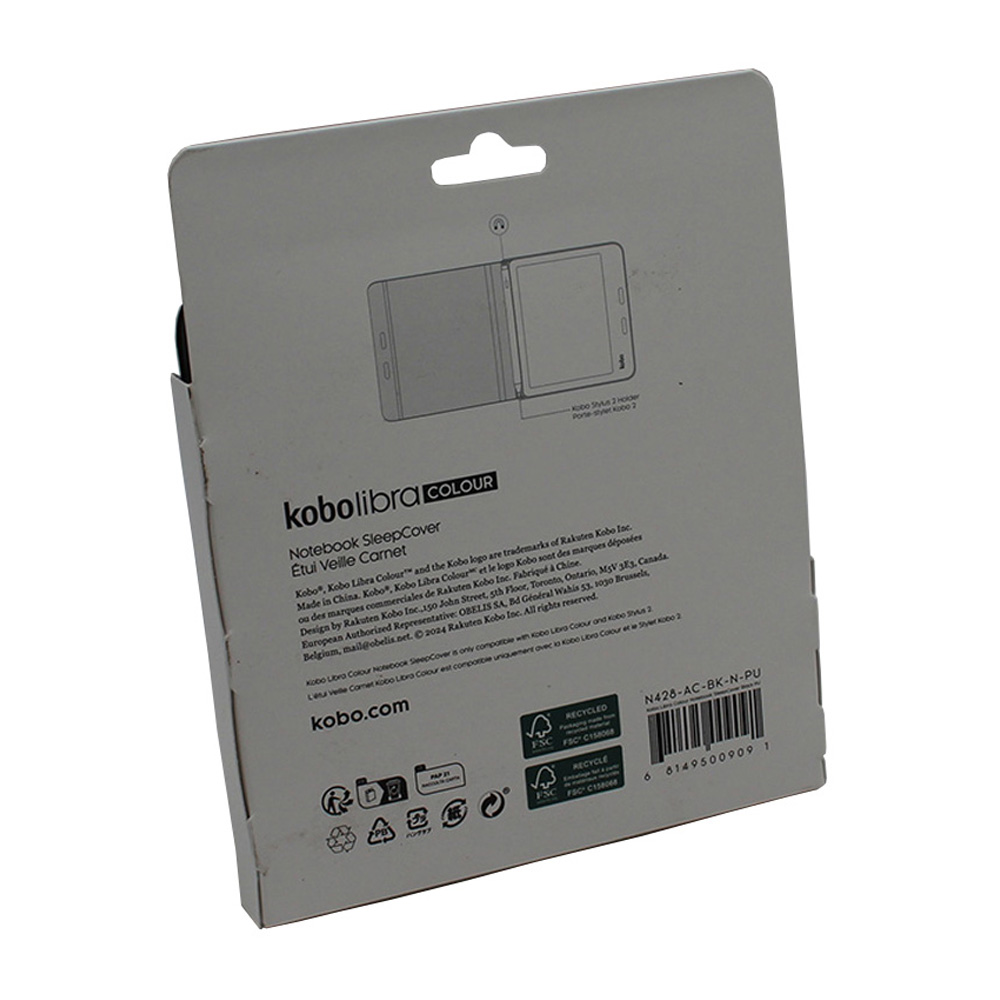 Kobo Sleepcover Libra Notebook schwarz