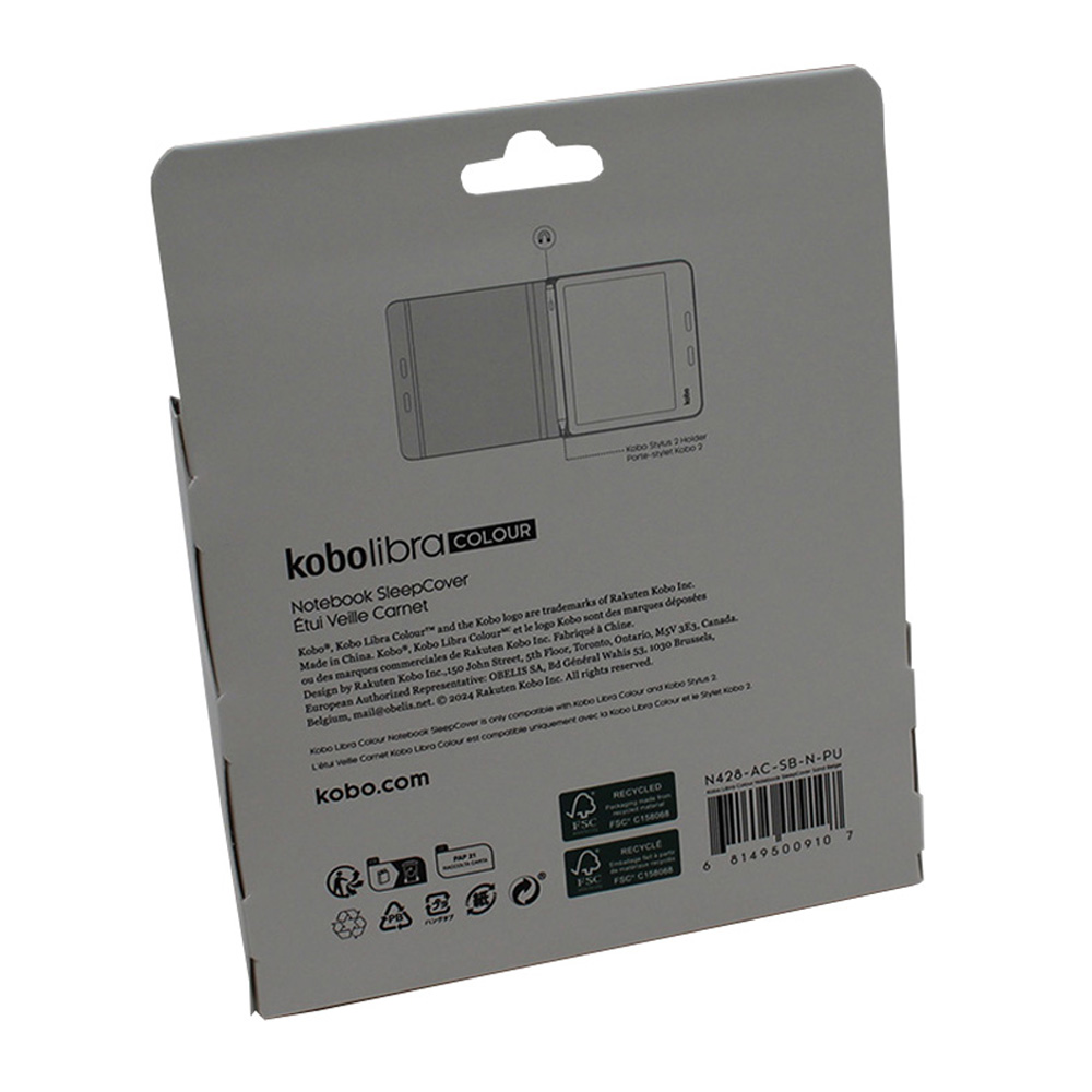 Kobo Sleepcover Libra Notebook sand beige