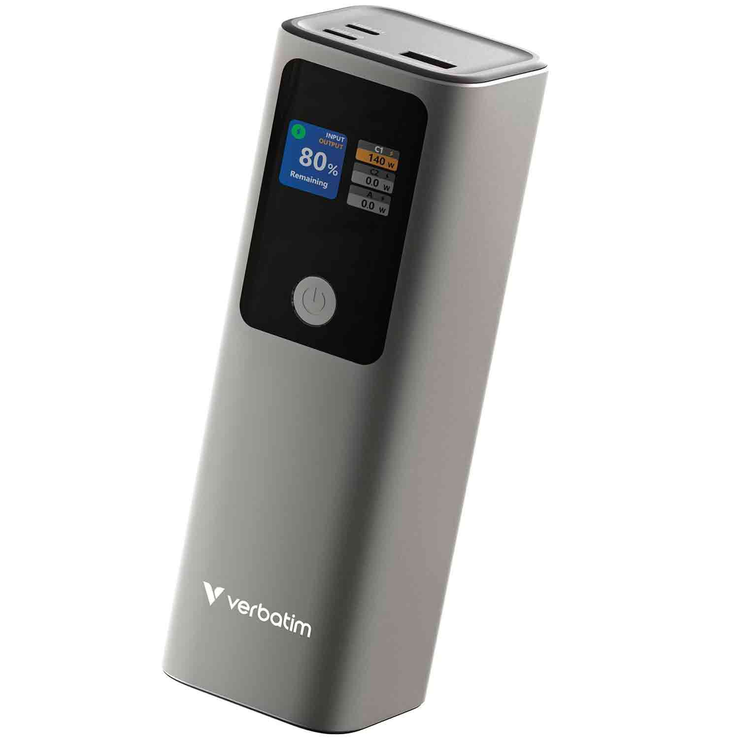 Verbatim Charge 'N' GO Powerbank 27000mAh grau